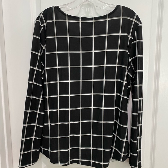 H + H long sleeve patterned shirt, Sz L - Picture 2 of 2